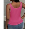 Débardeur grandes tailles rose | FeelFine