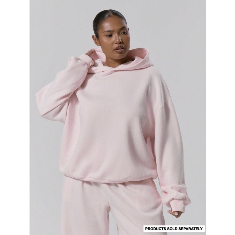 Sweat grandes tailles rose léopard | FeelFine